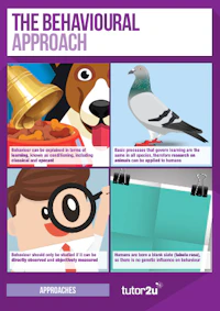 Psychology Approaches Poster Set
