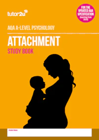 Attachment Study Book Cover