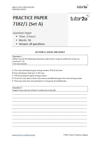 Practice Paper 1 Cover