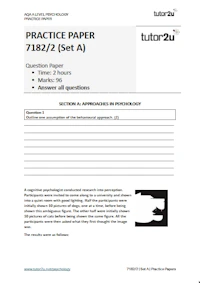 Practice Paper 2 Cover