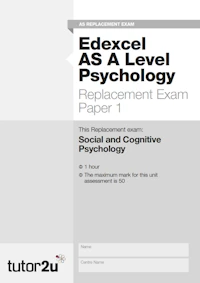 Psych Edexcel A Level Year 1 Replacement Exam