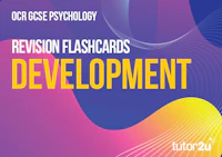 Psychology OCR GCSE Development Flashcards