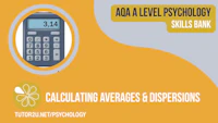 Psychology Skills Bank Calculating Averages Cover