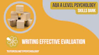 Psychology Skills Bank Writing Effective Evaluation Cover