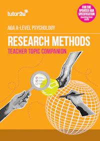 Research Methods Teacher Topic Companion Cover