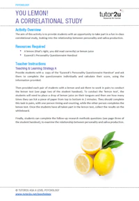 Psych Topic Youlemon