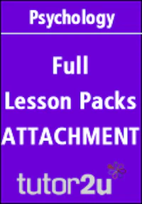 Psychology Lessonpacks Attachment