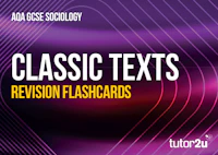 AQA GCSE Sociology Classic Text Flashcards Cover