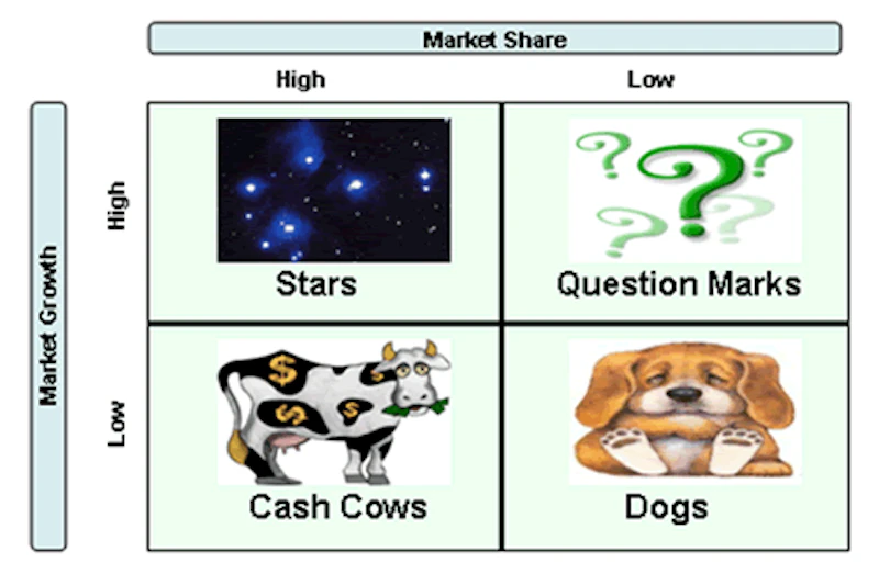 Marketing: Product Portfolios & Boston Matrix (GCSE) | Reference ...